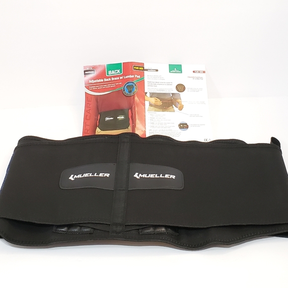 Mueller Other - Mueller Adjustable Back Brace with Removable Pad Mueller Other - Mueller Adjustable Back Brace with Removable Pad